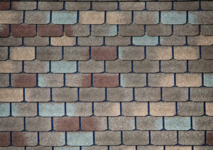 Shingle roof pattern for textured background